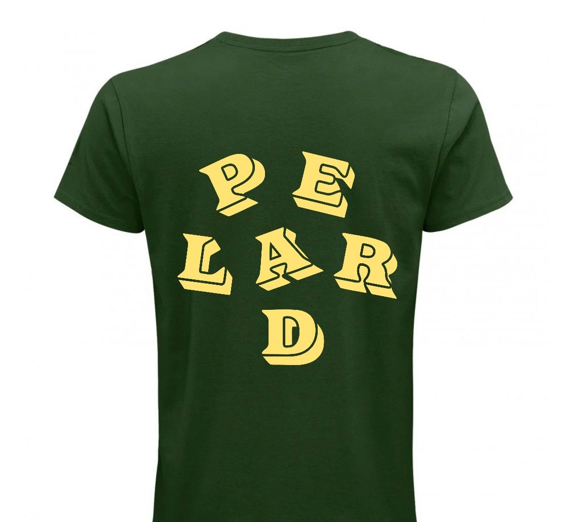 T-shirt pelard mélangé